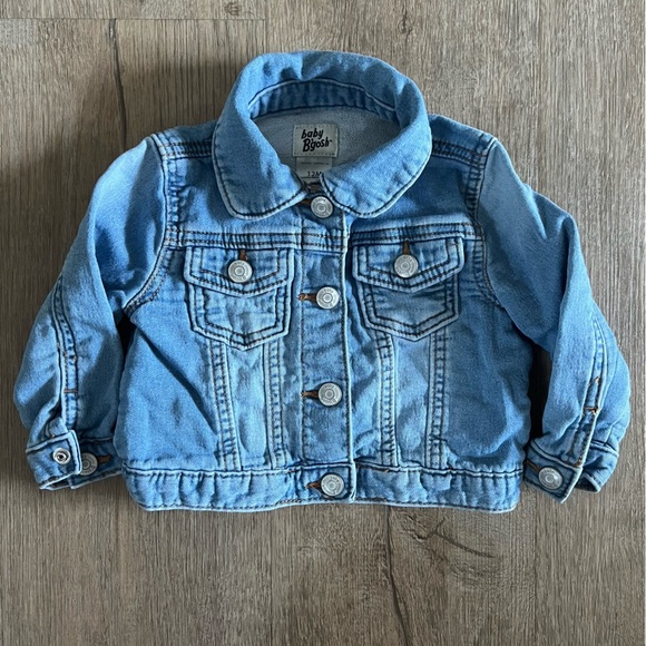 Baby B’gosh Jean Jacket 12M – Denim Jacket for Baby Boy or Girl – Classic Blue - Picture 1 of 3